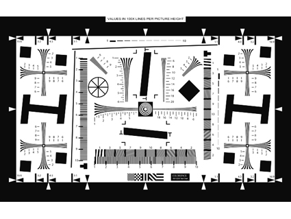 iso12233解析力測試卡